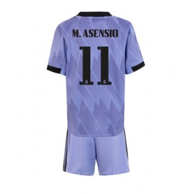 Baby Fußballbekleidung Real Madrid Marco Asensio #11 Auswärtstrikot 2022-23 Kurzarm (+ kurze hosen)